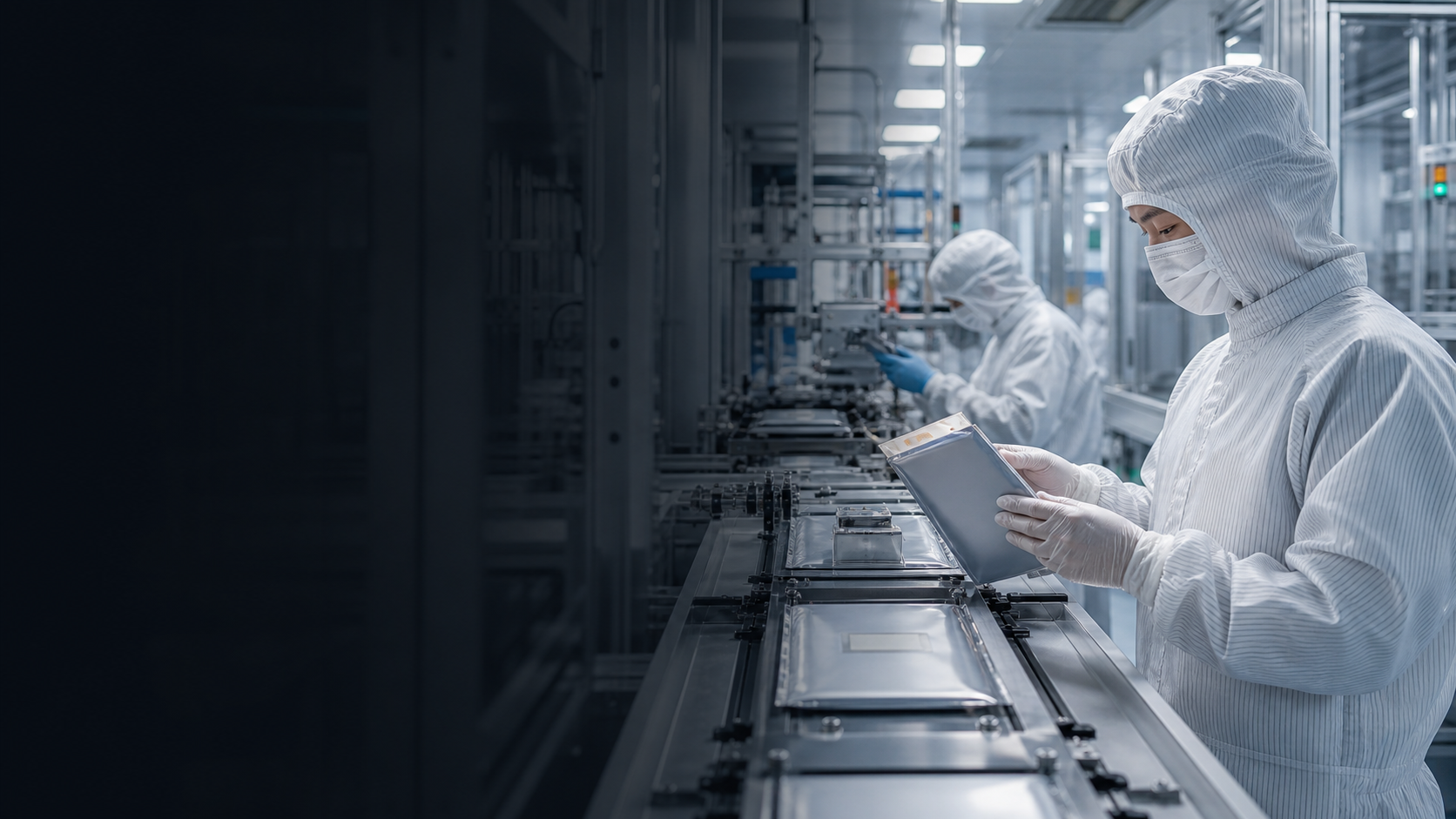 Professional semi-solid battery cell development and process environment