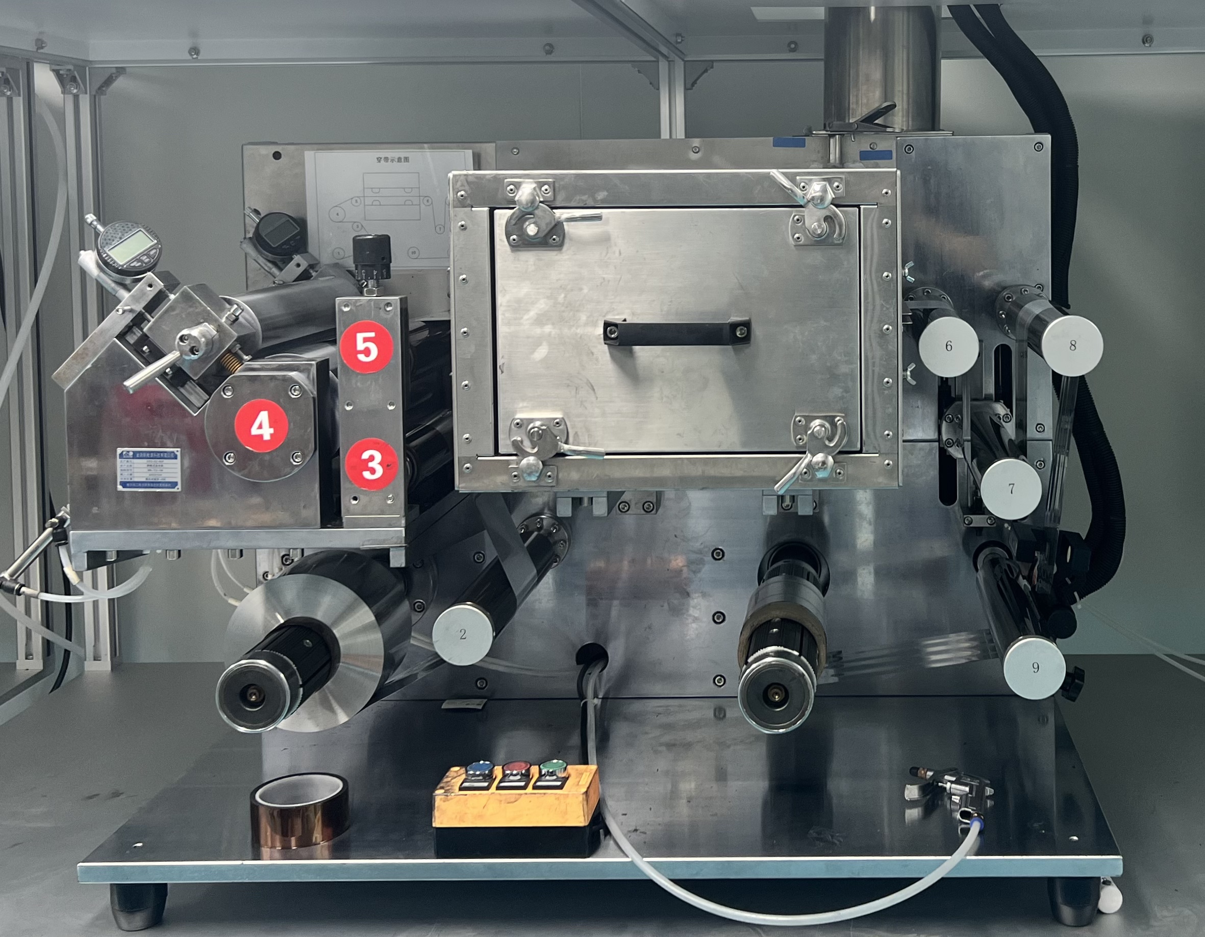 Electrode coating equipment